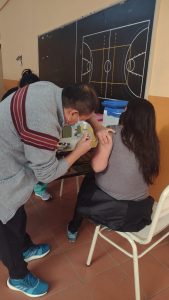 Importante participación en las primeras jornadas vacunación en las escuelas