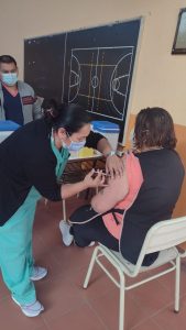Importante participación en las primeras jornadas vacunación en las escuelas