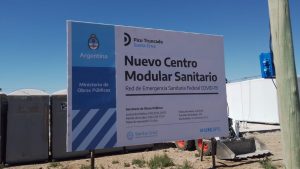 Avanza la construcción de hospitales modulares en Caleta Olivia y Pico y la ampliación del Hospital de Gobernador Gregores
