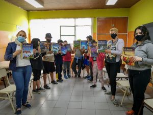 Desarrollan diferentes talleres para estudiantes en las EPP N°83 y 91 de Río Gallegos