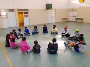 Desarrollan diferentes talleres para estudiantes en las EPP N°83 y 91 de Río Gallegos