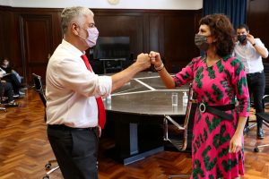 Autoridades provinciales mantuvieron reuniones en el Ministerio de Desarrollo Productivo de la Nación