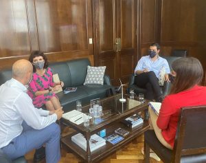 Autoridades provinciales mantuvieron reuniones en el Ministerio de Desarrollo Productivo de la Nación