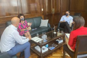 Autoridades provinciales mantuvieron reuniones en el Ministerio de Desarrollo Productivo de la Nación
