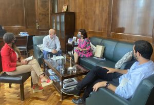 Autoridades provinciales mantuvieron reuniones en el Ministerio de Desarrollo Productivo de la Nación