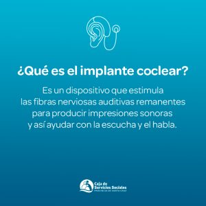 Destacaron la implementación de implantes cocleares a través de la CSS