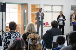 Di María: “Este Jardín se construyó porque hubo gestión y decisión política de la Gobernadora”