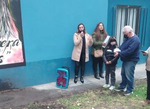 Recordaron a Luciana Balcarce en el Día Internacional de la Mujer Trabajadora
