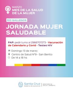 Continúan las actividades en el marco del Mes de la Salud de la Mujer