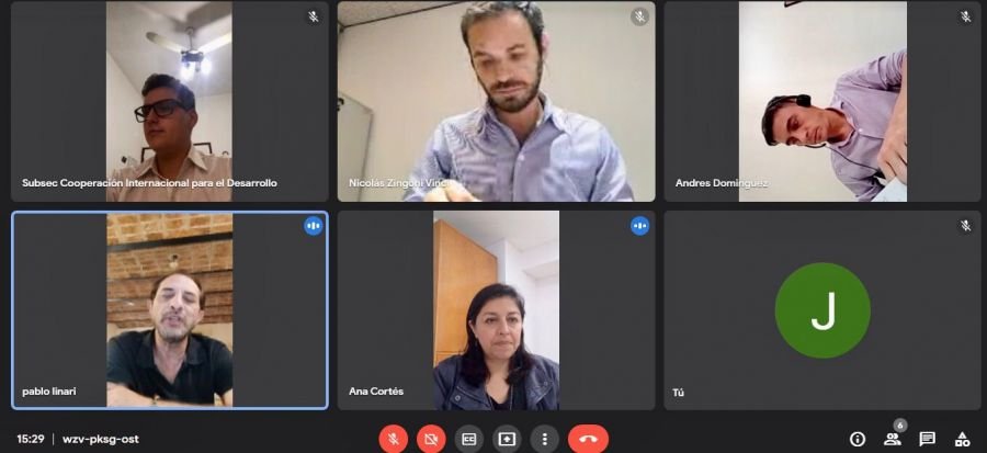 Santa Cruz se reunió con el Agregado Económico de la Embajada Argentina en Australia