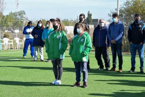 Inauguraron nueva cancha de césped sintético en Río Gallegos
