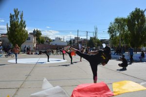 Realizaron jornada de actividades saludables y recreación en el barrio Ceferino de Caleta Olivia