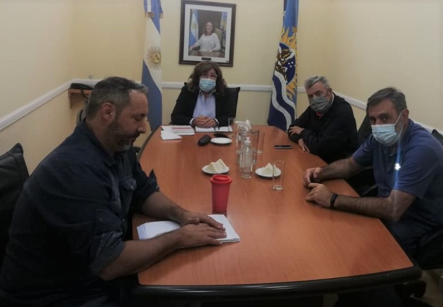 El Tribunal Disciplinario se reunió con autoridades de Pico Truncado