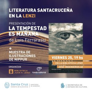 Llega el ciclo “Literatura Santacruceña en La Lenzi"
