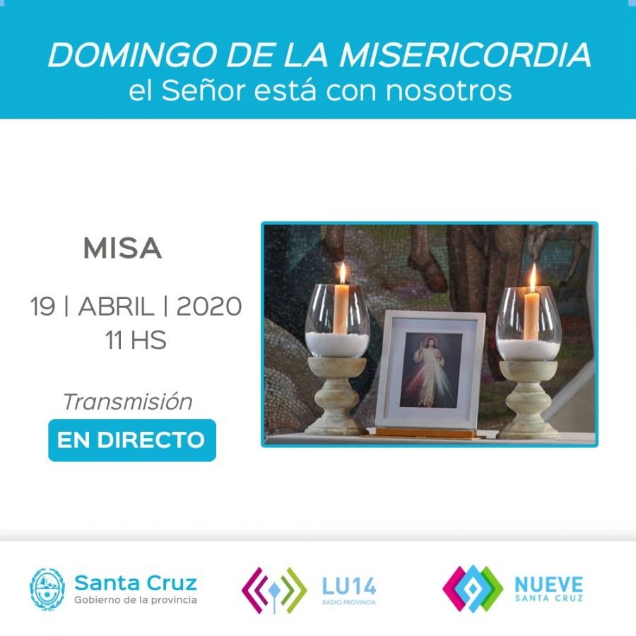 Los medios públicos transmitirán la misa del Domingo de Misericordia