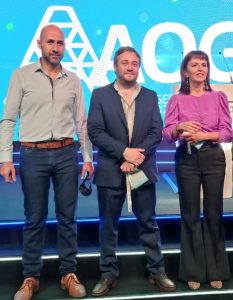 Se realizó la primera presentación del Instituto de Energía de Santa Cruz en el AOG 2022