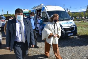 Autoridades Provinciales visitaron la ampliación modular del hospital de Gobernador Gregores