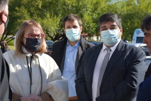 Autoridades Provinciales visitaron la ampliación modular del hospital de Gobernador Gregores
