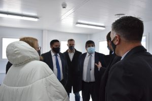 Autoridades Provinciales visitaron la ampliación modular del hospital de Gobernador Gregores