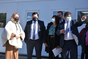 Autoridades Provinciales visitaron la ampliación modular del hospital de Gobernador Gregores