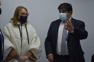 Autoridades Provinciales visitaron la ampliación modular del hospital de Gobernador Gregores