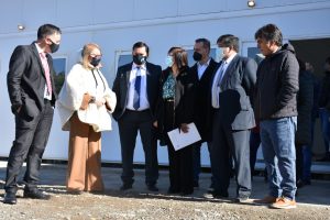 Autoridades Provinciales visitaron la ampliación modular del hospital de Gobernador Gregores