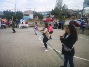 El Estado en tu Barrio presente en el barrio 17 de Octubre de Caleta Olivia