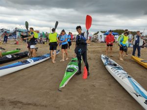 Lxs santacruceñxs iniciaron las competencias en Mar de Ajó