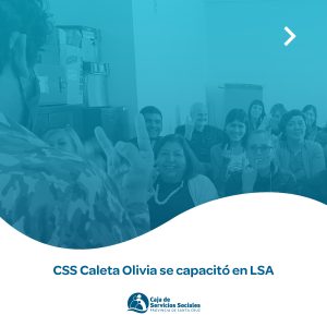 Personal de la Caja de Servicios Sociales de Caleta Olivia se capacitó en Lengua de Señas Argentina