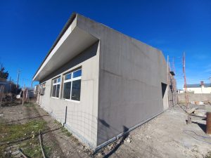 Continúa la ampliación de la Escuela Industrial de Procesos Energéticos en Puerto Santa Cruz