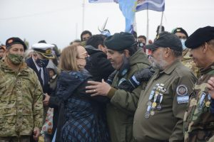 Alicia participó en el acto central por la conmemoración de los 40 años de la Gesta de Malvinas