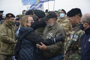Alicia participó en el acto central por la conmemoración de los 40 años de la Gesta de Malvinas