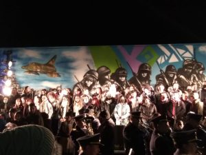 Estudiantes del IPSA junto con el Conservatorio Provincial de Música participaron de la vigilia por los 40 Años de Malvinas