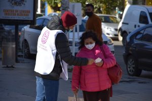 Se realizó campaña de concientización en el centro de Río Gallegos