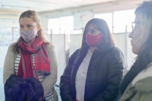 Gobierno participó de la actividad que propuso la empresa minera en Cerro Moro