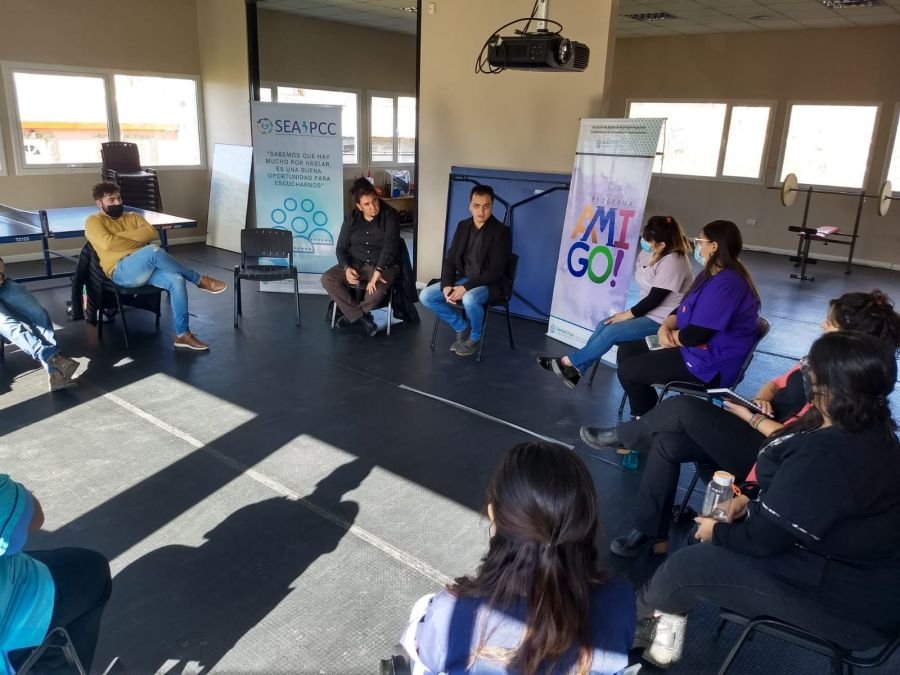 Gobierno continúa fortaleciendo el Programa Amigo en Río Turbio y 28 de Noviembre