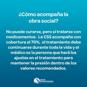 Hipertensión es el programa crónico con más adhesión en la Caja de Servicios Sociales