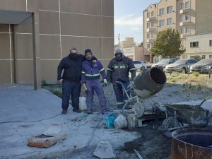 Vialidad Provincial trabaja en el mantenimiento del aeropuerto de Puerto Deseado