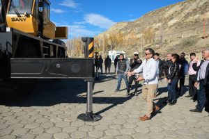 Autoridades provinciales efectuaron acciones en Puerto Santa Cruz