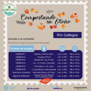 Acciones Verdes: Lanzamiento de la 3° edición “Compostando en otoño”