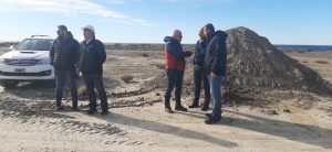 Comenzaron las obras sobre la autovía Caleta Olivia- Comodoro Rivadavia