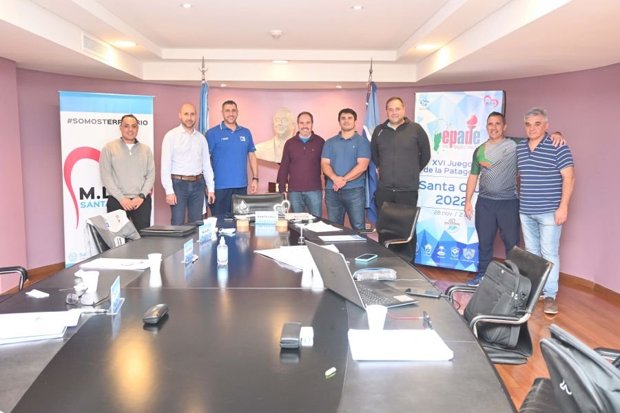 El Comité Ejecutivo de los Juegos E.Pa.De  se reunió en Casa de Santa Cruz