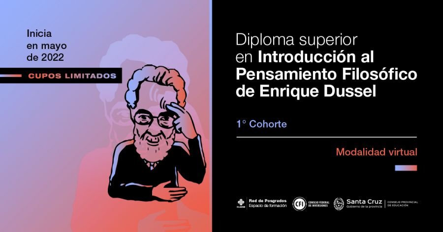 Convocan a inscribirse a una nueva instancia sobre el Pensamiento Filosófico de Enrique Dussel