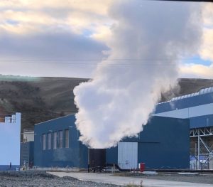Autoridades del Instituto de Energía participaron de la prueba de soplado de la termousina de 240 MW en Río Turbio
