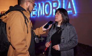 Realizaron mural en conmemoración a las Madres de Plaza de Mayo