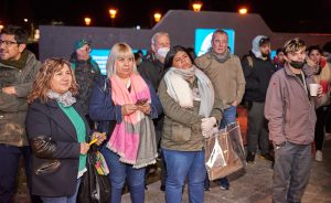 Realizaron mural en conmemoración a las Madres de Plaza de Mayo