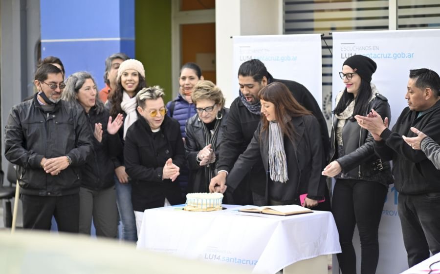 LU 14 Radio Provincia cumplió 61 años y lo festejó junto a los vecinos y vecinas de Santa Cruz