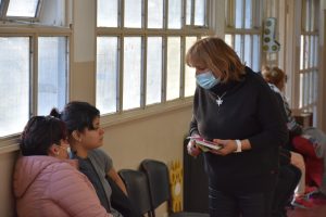Salud brindó charlas y prestaciones en salud sexual y reproductiva al Sindicato de Amas de Casa de Río Gallegos