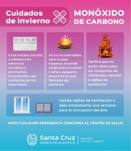 Dan a conocer recomendaciones para evitar intoxicaciones por monóxido de carbono