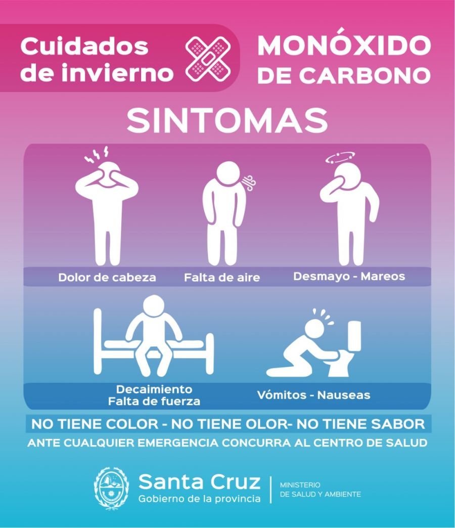 Dan a conocer recomendaciones para evitar intoxicaciones por monóxido de carbono